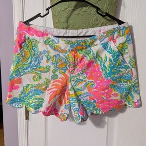 Lilly Pulitzer Multicolor Floral Women's Shorts